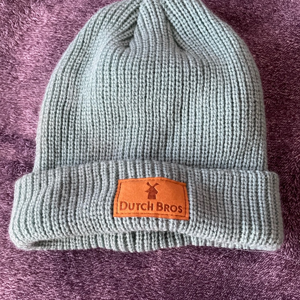 Dutch bros blue beanie
